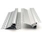 VCB007 Plasterboard Deep Recessed Aluminium Profile with Diffuser - 1m