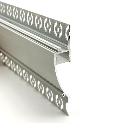 VCB025 Plasterboard Aluminium Profile with Diffuser - 1m
