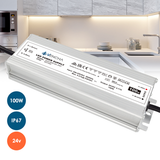 VDX100W 100w 24v IP67 LED Driver