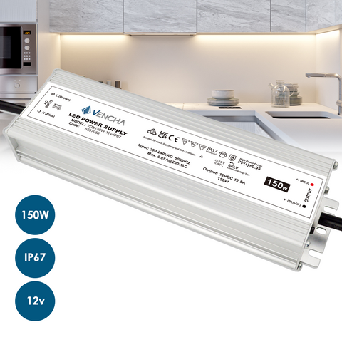 VDX150W 150w 12v IP67 LED Driver