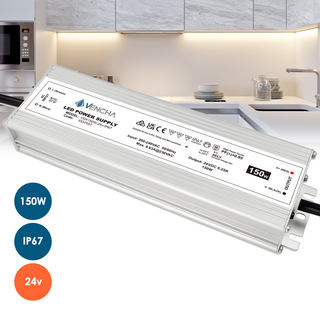 VDX150W 150w 24v IP67 LED Driver