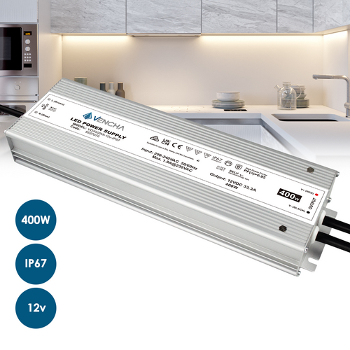 VDX400W 400w 12v IP67 LED Driver