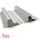 VCB007 Plasterboard Deep Recessed  Aluminium Profile with Diffuser - 3m
