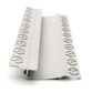 VCB025 Plasterboard Aluminium Profile with Diffuser - 3m - White