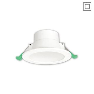 12W ECONLED Round Retrofit Downlight 4KIP44 White