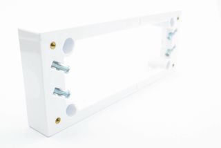 HEM QUAD MOUNTING BLOCK 25MM - WHITE