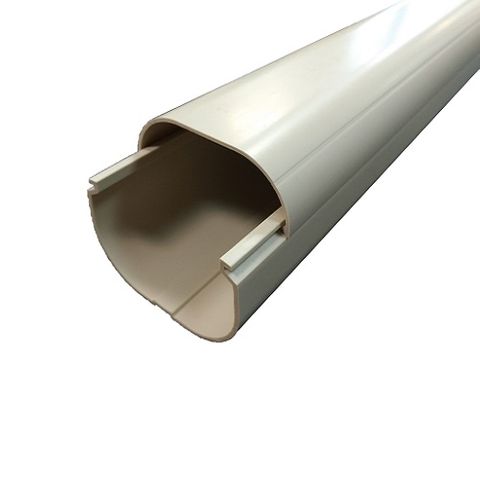 PVC Duct 2meter 80mm UV Ivory WITTY