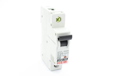 HEM 50A CIRCUIT BREAKER 6KA 1POLE