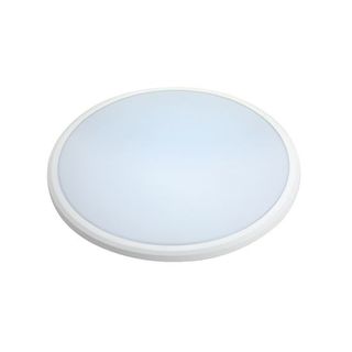 28W 3K Interior LED Ceiling / Wall Button White