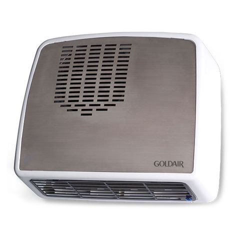 GOLDAIR BATHROOM HEATER SS/ WHITE