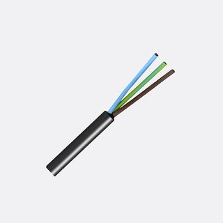 1.5mm 3 Core OD Flexible White cable