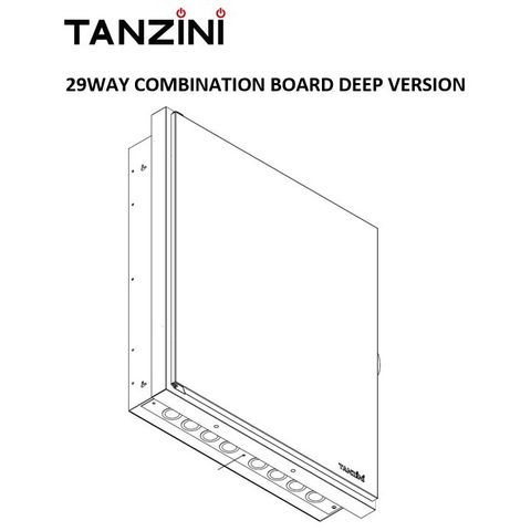 TANZINI COMBINATION METAL BOARD 29WAYDEEP