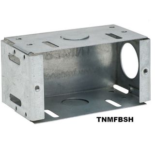 METAL SINGLE FLUSH BOX UNIVERSAL MOUNT