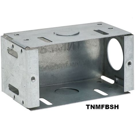 METAL SINGLE FLUSH BOX UNIVERSAL MOUNT