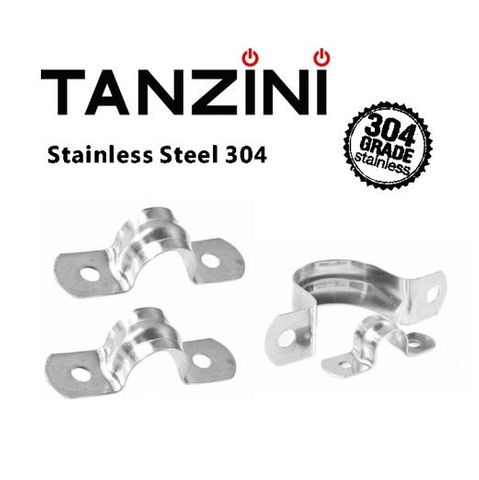 TANZINI  Stainless Steel FULL Saddle 25MM