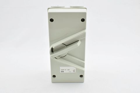 Weatherproof IP66 Isolating Switch- 1P 20A