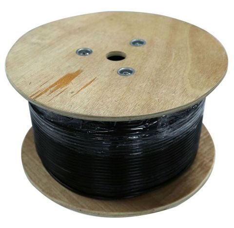 CAT6 BLACK SOLID GEL FILLED CABLE  250MHz (500m)