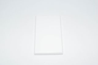 PDL Full Blank Cover Plate W/Grid- White