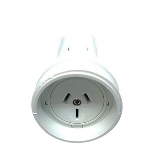 HEM SUSPENSION SWITCHED SOCKET White  15A