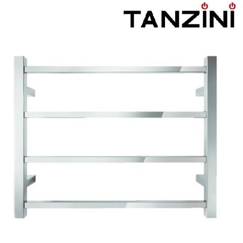 Square Towel Rail 4-Bar 500x620 Multi Connect  40Watt