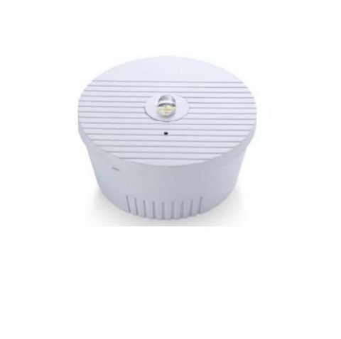 EMERGENCY 1X3W LED WHITE 180MIN SURFACEOR FLUSH MOUNT