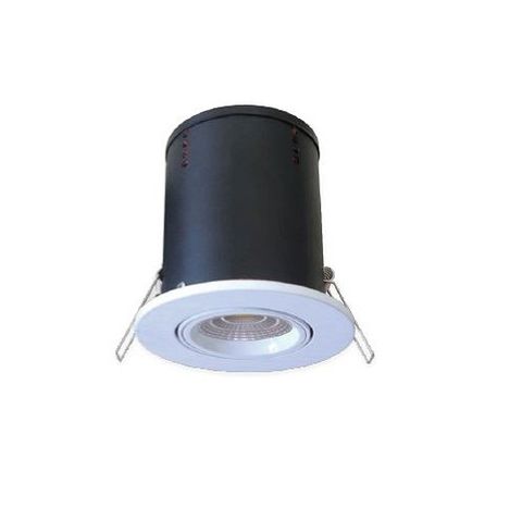 FIRE RATED LED 9W DownlightC-F IP20 3K Dimmable White