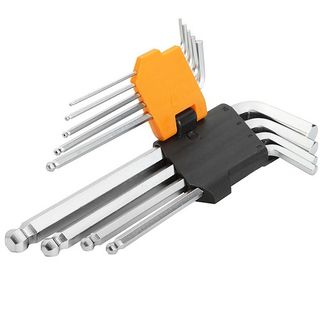 TOLSEN 9pce BALL POINT LONG ARM HEX KEY