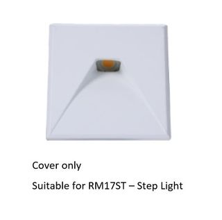 Cover for RM17ST Step Light White Square-Square