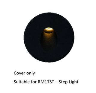 Cover for RM17ST Step Light Black Circular- Circular
