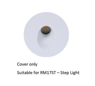 Cover for RM17ST Step Light White Circular-Circular