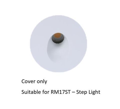 Cover for RM17ST Step Light White Circular-Circular