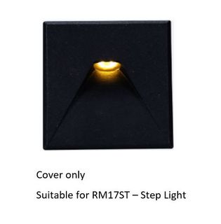 Cover for RM17ST Step Light Black Square-Square