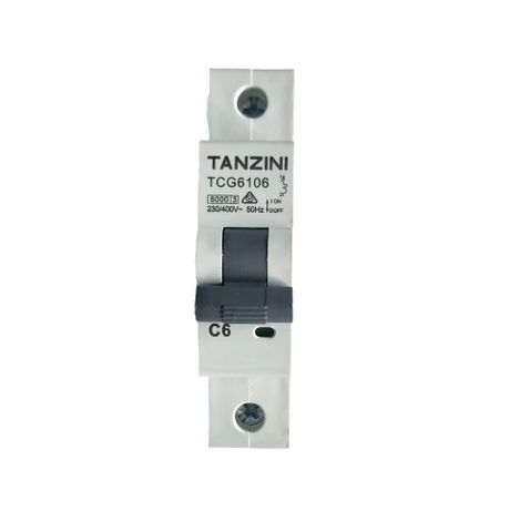 TANZINI TCG Series MCB 1Pole 6A