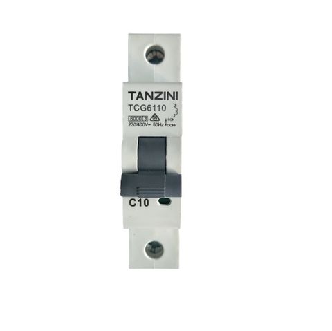 TANZINI MCB 1Pole 10A Type-C TCG Series