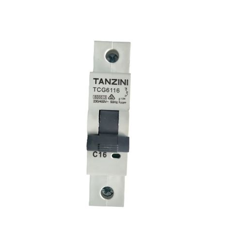 TANZINI MCB 1Pole 16A Type-C TCG Series