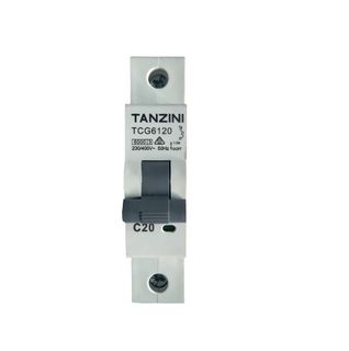 TANZINI MCB 1Pole 20A Type-C TCG Series