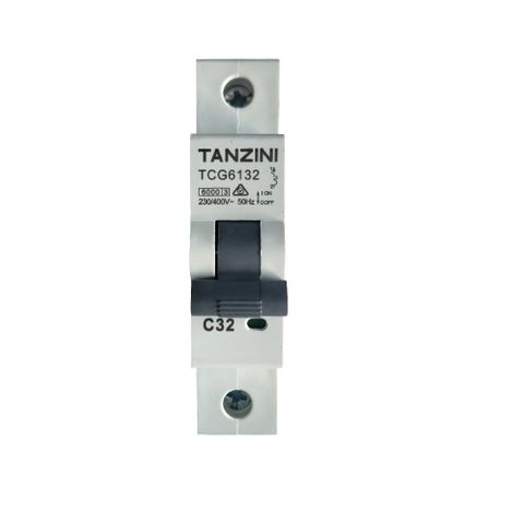 TANZINI MCB 1Pole 32A Type-C TCG Series