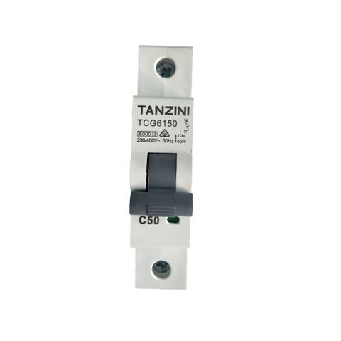 TANZINI MCB 1Pole 50A Type-C TCG Series