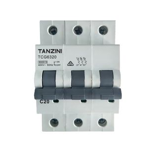 TANZINI MCB 3Pole 20A Type-C TCG Series