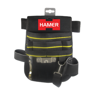 Hamer Electricians Tool Pouch 6 Pocket with belt