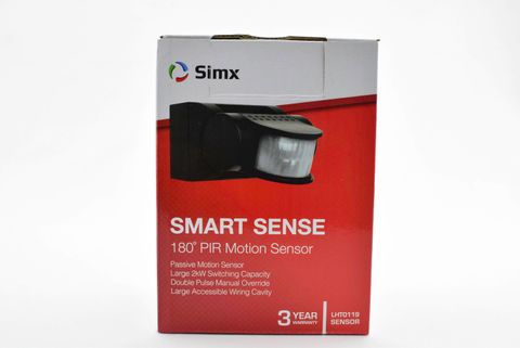 Smart Sensor 180° Black motion sensor