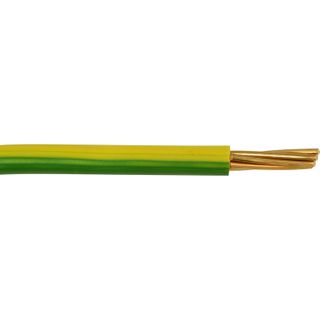 6MM CONDUIT WIRE - GREEN/YELLOW  1core Cable