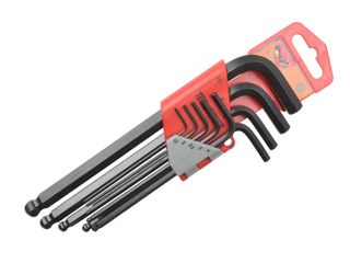 9PC BALL-END MM HEX KEY SET - 1.5-10 MM