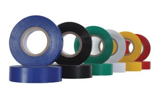 PVC INSULATION TAPE - RED 18MM X 20M  0.0.13MM