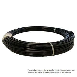 CATENARY WIRE PVC 3.2MM 100M BLACK