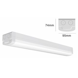 60W LED BATTEN 3CCT Flicker-Free1500MM 95mm Width