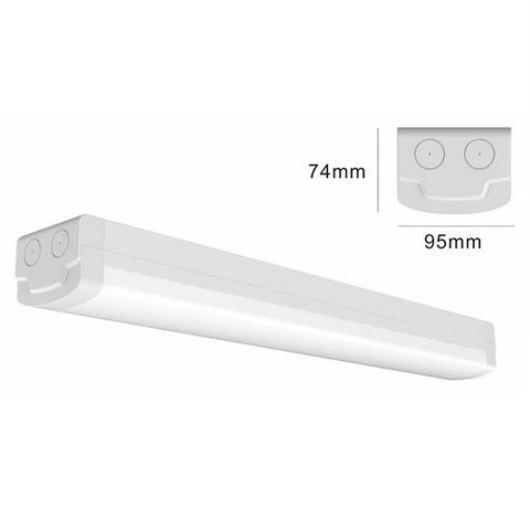 40W LED BATTEN 3CCT Flicker-Free1200MM 95mm Width