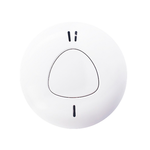 Standalone Photoelectric Smoke Detector with Wireless Interconnect (433Mhz)