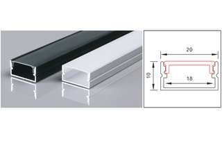 Strip Diffuser Channel 20*10mm  2meter