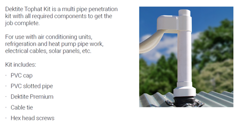 Pipe Penetration Top Hat Kitt